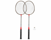 Spokey BADMNSET1 Sada na badminton - 2 x raketa, košíček, obal