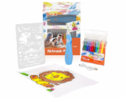 PEACH Elektrický kreslící sprejovací set PO150 pro děti