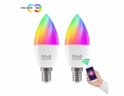 NOUS P4 WiFi Tuya RGB E14 (2ks)