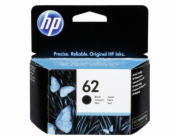 HP 62 černá inkoustová náplň, C2P04AE