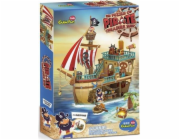 3D puzzle Pirátská loď s pokladem