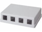 LOGILINK NK4034 LOGILINK - Keystone Surface Mount Box 4 p...