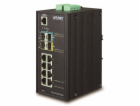 Planet IGS-5225-8T2S2X průmyslový switch, 8x1Gb, 2x1Gb SF...