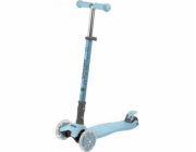 Spokey PLIER PRO Skládací tříkolka dětská se svítícími kolečky, modrá
