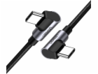 UGREEN USB-C TO USB-C ANGLE CABLE  US323 BLACK