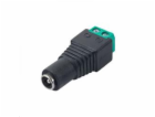 AV adaptér Akyga Terminal Block černý (AK-SC-17)