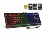 CONNECT IT NEO+ Compact mechanická herní klávesnice, RGB podsvícení , USB, (CZ+SK verze)