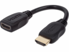 Manhattan HDMI - HDMI kabel 0,2 m černý (354523)