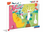 Clementoni Frame Puzzle 30 super barevných prostředí