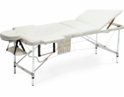 Bodyfit Table, masážní lůžko Hliník 3segmentové béžové XXL