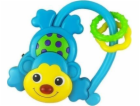 Dětské chrastítko se zvukem Baby Mix Opička modrá