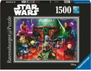 Ravensburger 2D puzzle 1 500 dílků Boba Fett. lovec odměn