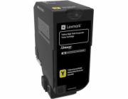 Lexmark CS725 Yellow High Yield Corporate Toner Cartridge - 12 000 stran
