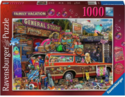 Ravensburger 2D Puzzle 1000 dílků Rodinná dovolená