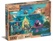 Clementoni Puzzle 1000 dílků Příběhové mapy Malá mořská víla