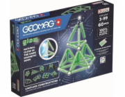 Geomag Magnetické bloky Glow Recycled 60 prvků