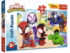Puzzle 24 maxi přátel Spidaye a Spidermana