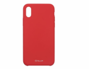 Tellur Cover Liquide Silicone for iPhone XS red