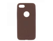 Tellur Cover Slim Synthetic Leather for iPhone 8 brown