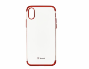 Tellur Cover Silicone Electroplated for iPhone X/XS red