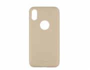 Tellur Cover Slim Synthetic Leather for iPhone X/XS gold