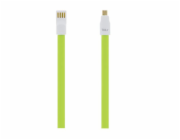 Tellur Data cable Magnetic, USB to Micro USB, 1.2m green
