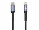 Datový kabel Tellur Type-C To Lightning, 2A PD18W 1m Nylo...