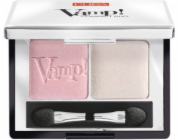 Pupa Vamp! Compact Duo Eyeshadow Dvojité oční stíny 001 Rose Perlage 2,2g