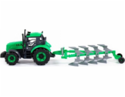 Polesie Polesie 91307 traktor inertní pokrok se zeleným pluhem v krabici
