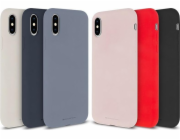 Tele.com Partner Mercury Silicone Case pro Samsung S22 Plus Black