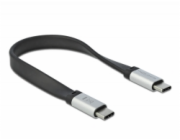 Delock USB 3.2 Gen 2, FPC plochý stuhový kabel, USB Type-C na USB Type-C, 13,5 cm, PD 3 A E-Marker
