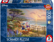 Puzzle prémiové kvality 1 000 dílků THOMAS KINKADE Kačer Donald &amp; Daisy (Disney)