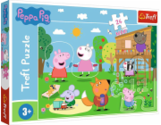 Puzzle 24 Maxi zábava na mýtině prasátka Peppa