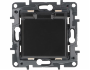 Legrand Nilee Krok 2p+Power Socket s IP44, automatické svorky, s černým výňatkem 863536