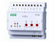 F&F Automatický fázový spínač s výstupem fázového napětí 400V/2x230V+N (PF-452)