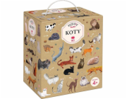 Bright Junior Media Puzzlove CzuCzu Koty 60 ks.