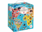 Bright Junior Media Puzzlove CzuCzu Animals World Map 60el.