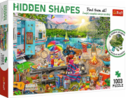Puzzle Hidden Shapes Výlet v obytném voze