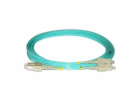 Duplexní patch kabel MM 50/125, OM3, SC-SC, LS0H, 2m
