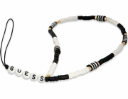 Hádej hádejte přívěsek Gustbckh Phone popruh Heishi Beads Black-Biała/Black-White