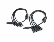 Kabel Sunpulse SMC4-4Y solární rozbočovací, 1 pár, k fotovoltaickým panelům, MC4 T 1 na 4