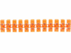 GTV Clamp 12-TORTER FLAT 2,5mm2 3A Orange LZ-25 LZ-25MM00-00