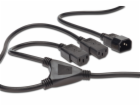 Digitus Napájecí kabel Rozbočovací, C14 - C13 2x, M / F, ...