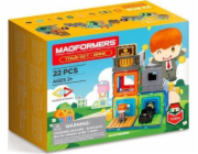 Sada magnetických bloků City - Bank 22 elements