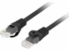 LANBERG Patch kabel CAT.6 UTP LSZH CU 5M černý Fluke Pass...
