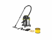 Ryobi R18WDV-0 18 V ONE+, Nass-/Trockensauger (schwarz/edelstahl, Akkusauger, ohne Akku und Ladegerät)