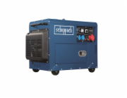 Agregat Scheppach SG5200D 5000 W Brzdové kotouče