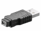 PREMIUMCORD Redukce USB 2.0 A - MINI-B 5 PIN (M/F)