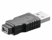 PREMIUMCORD Redukce USB 2.0 A - MINI-B 5 PIN (M/F)