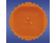 Elektro-Plast Signal kryt fi 60mm kulatý oranžový PTs 60 50 ks. (13.16)
